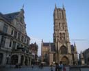 Ghent-StBavocathedralandtheater